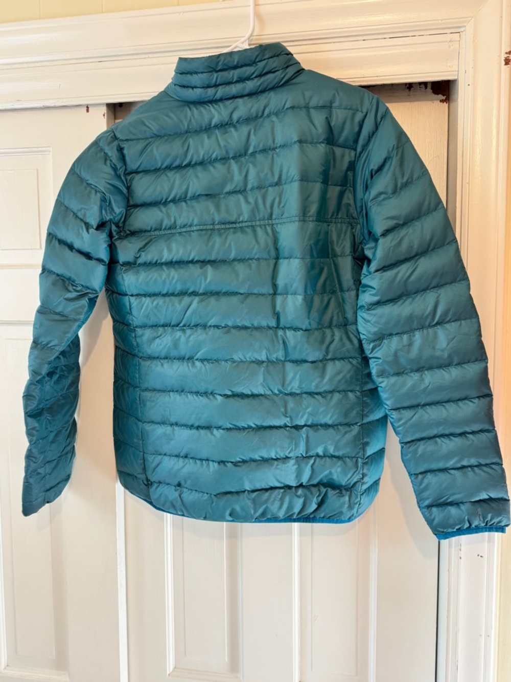 Patagonia Women’s 600 Fill Down Snap-T Pullover Puffer Jacket GUC Sz L - Picture 5 of 11
